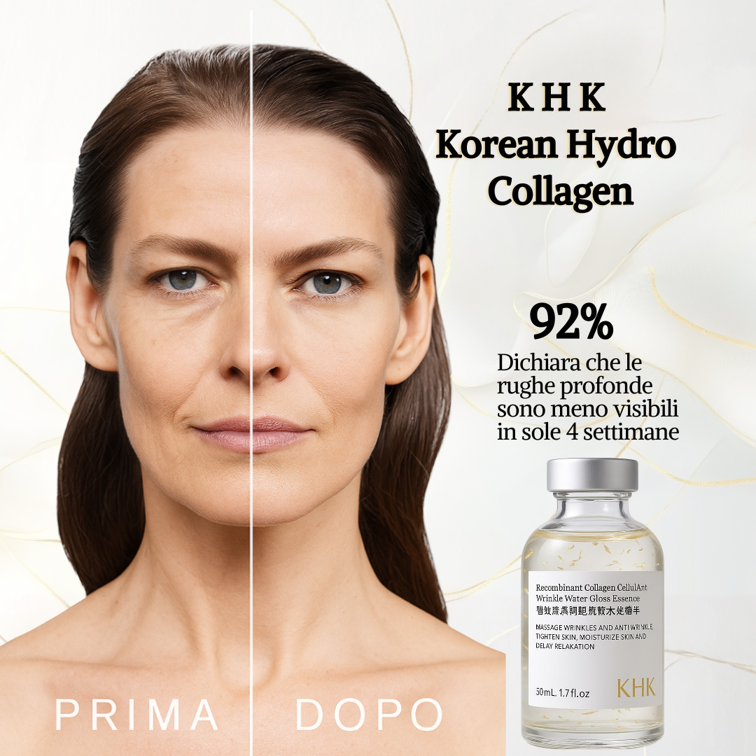 Nuova Formula | Korean Hydro Collagen - Siero con Collagene e Peptidi